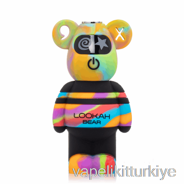 Elektronik Sigara Kalemi Vape Mate Lookah Bear 510 Pil Sarı Batik